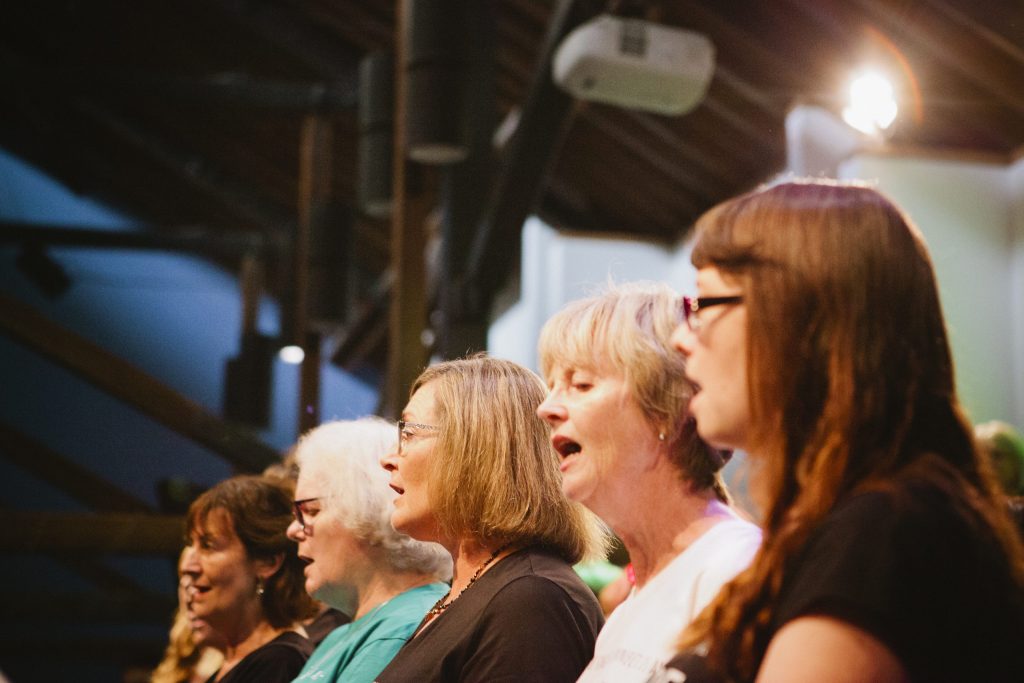 Choir Singing with Encore Choirs
