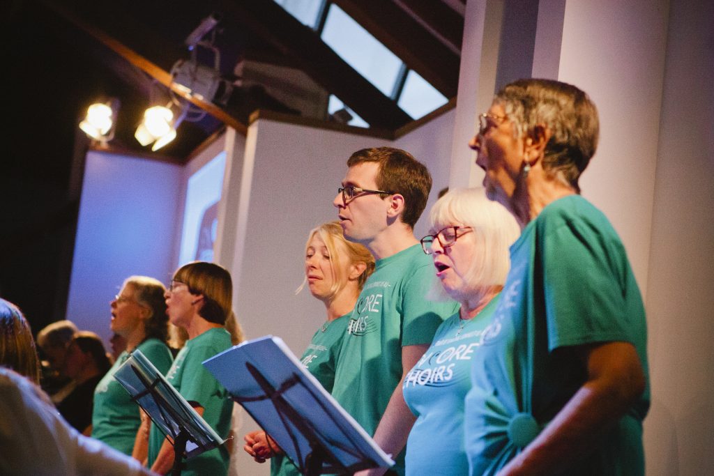 Encore067 Encore Choir in action